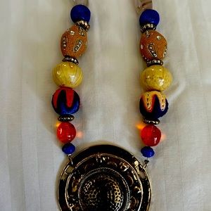 Chico’s beautiful Gold multicolor necklace!